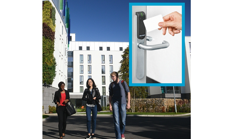 The University of East Anglia puts its trust in Aperio® wireless access control for new student accommodation