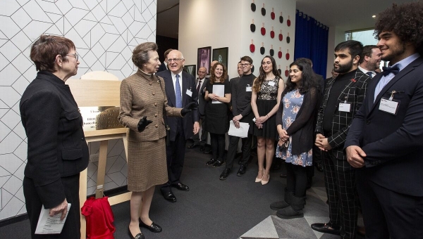 HRH The Princess Royal opens flagship student development in Stratford
