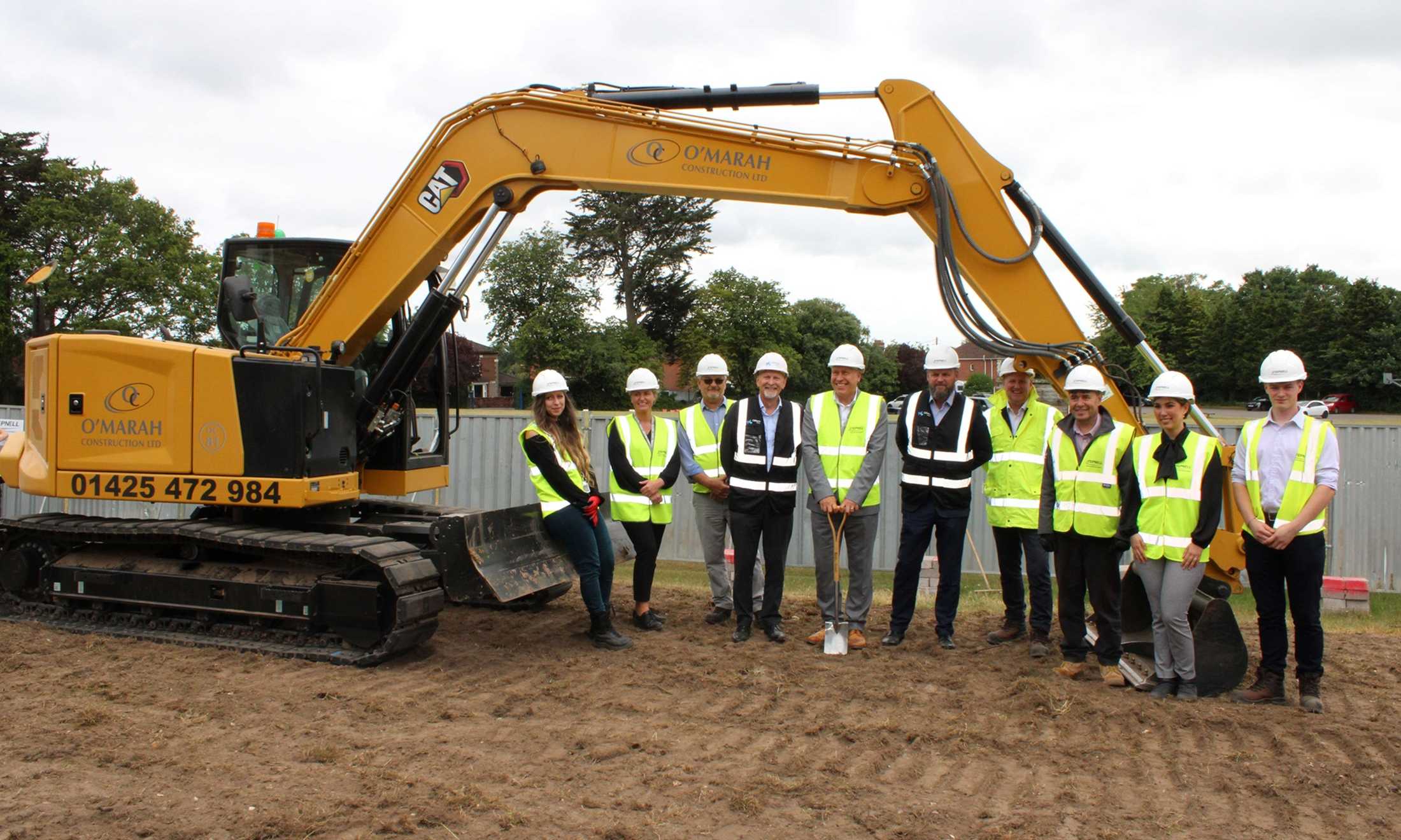 Stepnell breaks ground at Itchen Sixth Form College