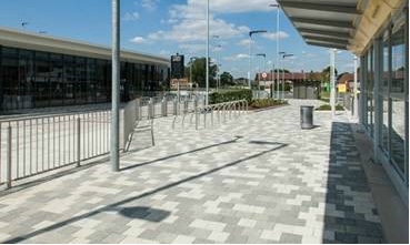 Charcon introduce six new shades to its Andover Washed concrete block paving range