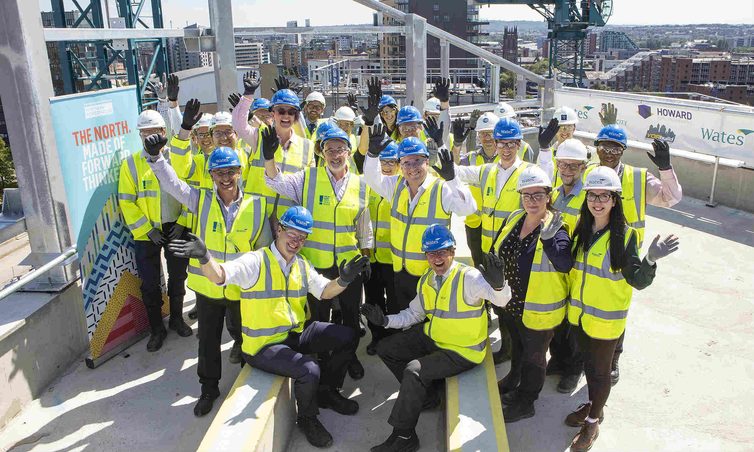 New development for City as Leeds City College holds topping out ceremony